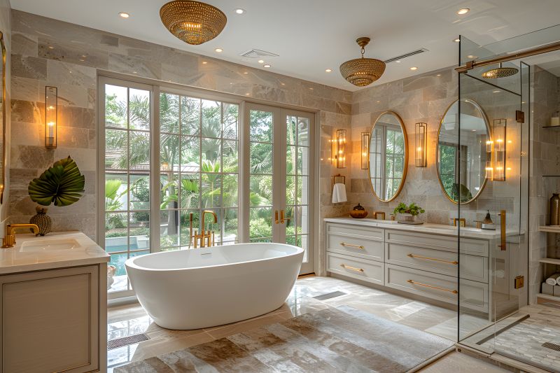 Luxury Bathroom Upgrade with Bathtub